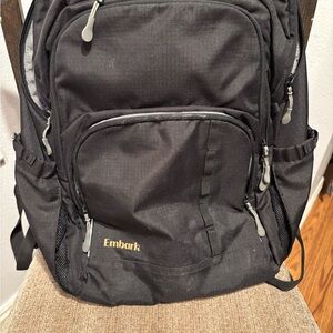 Black Men's Backpack